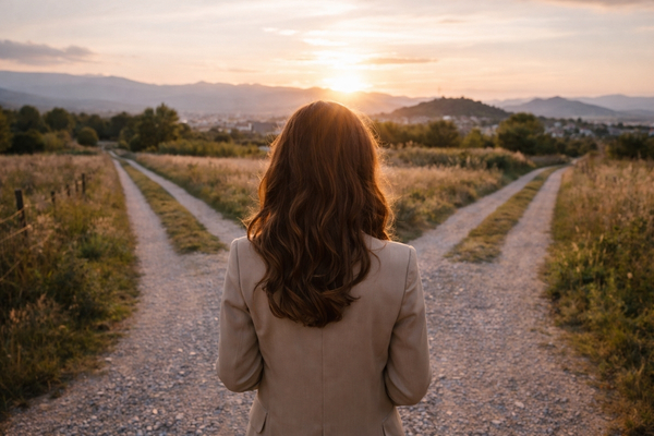 Жена на кръстопът